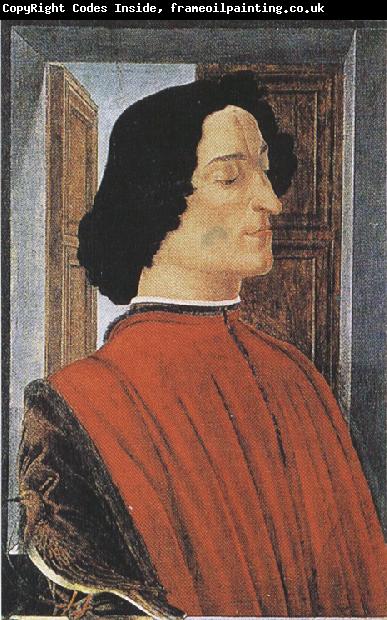 Sandro Botticelli Portrait of Giuliano de'Medici (mk36)